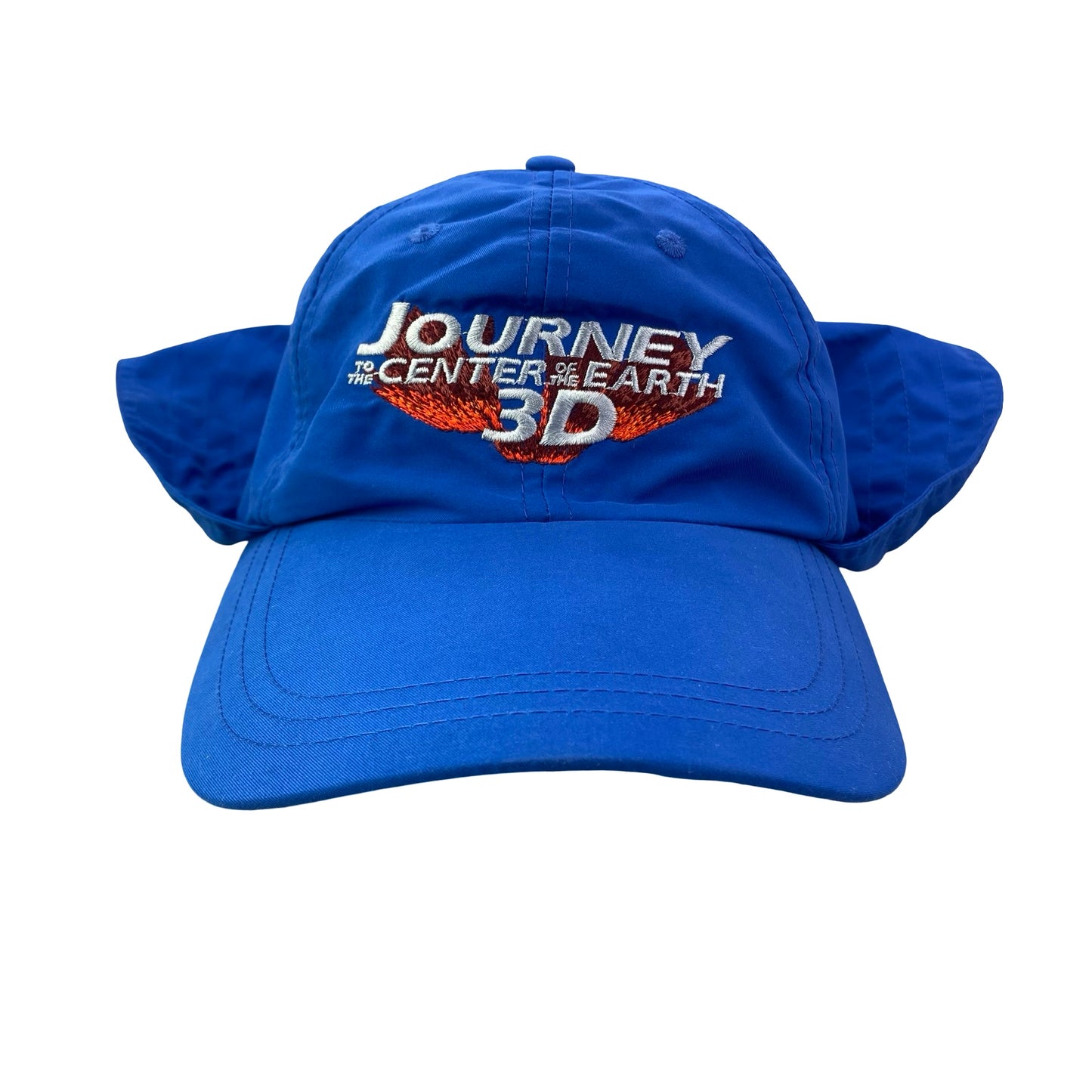 Vintage 2000s 2008 Journey to the Center of the Earth - Brendan Fraser Movie Promo Hat - Blue