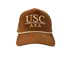 Load image into Gallery viewer, USC Trojans x Lamba Chi Alpha College Frat Corduroy Hat
