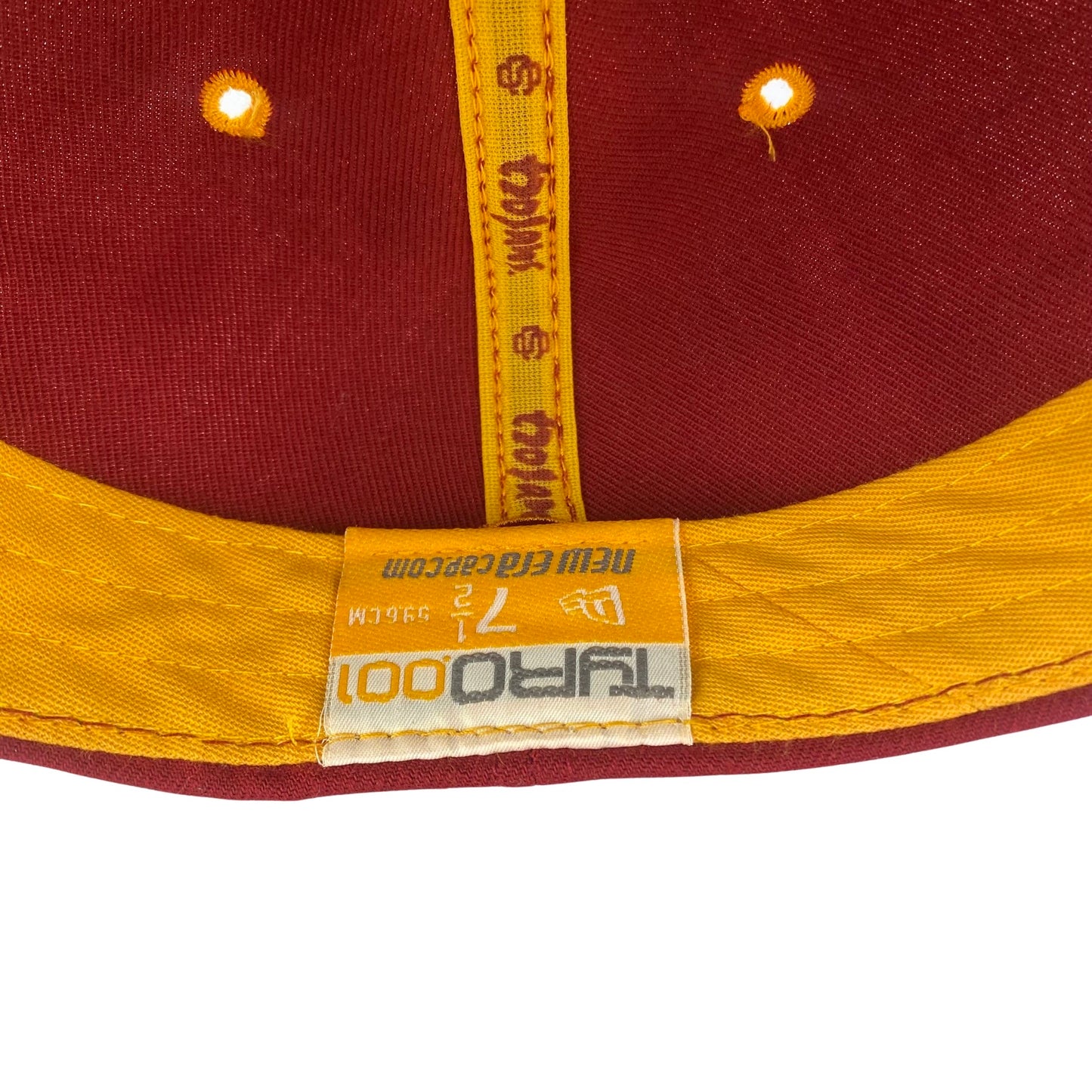 USC Trojans College Baseball Fitted Hat - 7 1/2