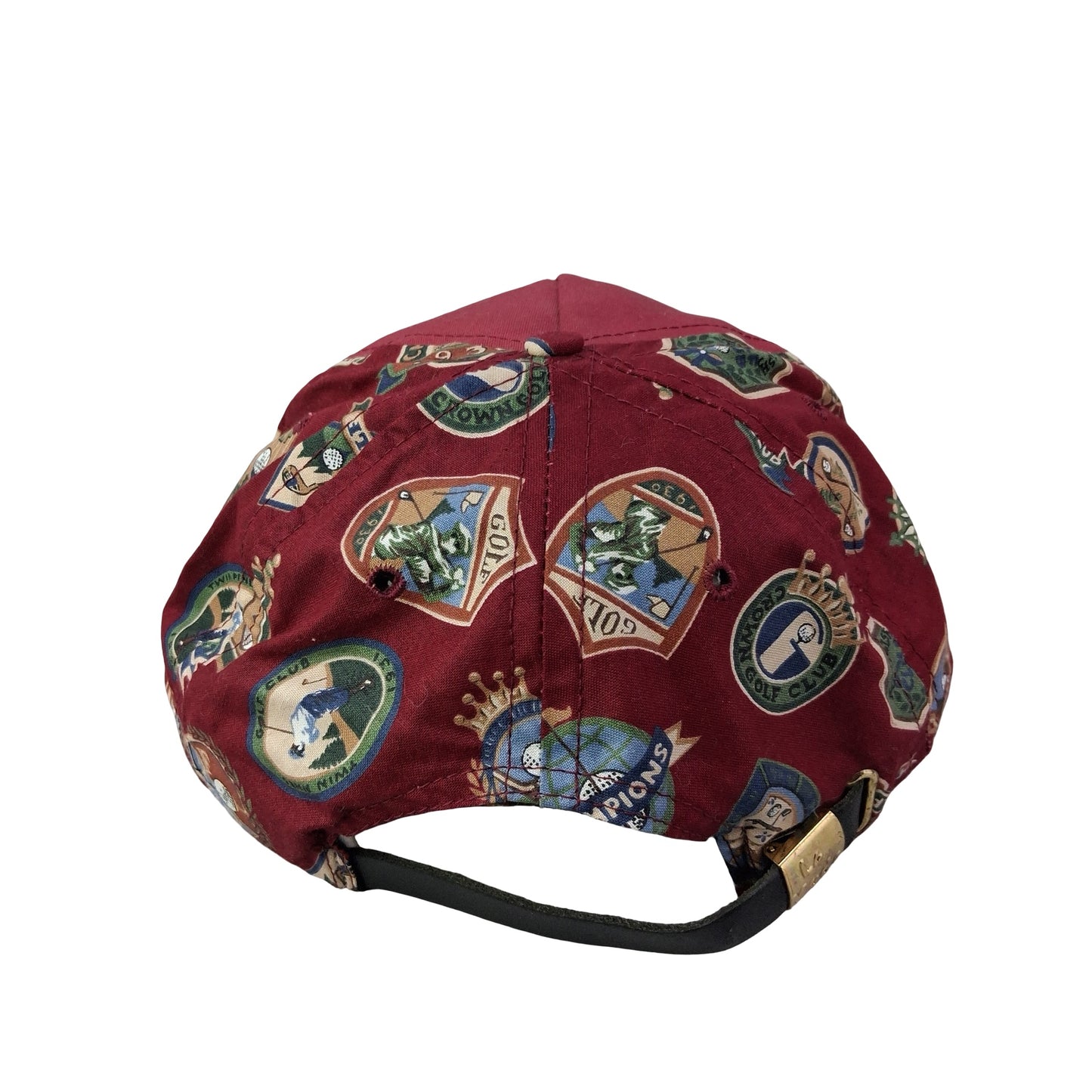 Vintage 70s 80s Golf Golfing Funny Cord Rope LaMode Hat
