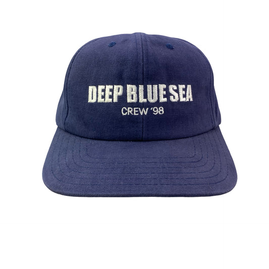 Vintage 90s 1998 Deep Blue Sea - LL Cool J & Samuel L Jackson Movie Promo Cast & Crew Hat