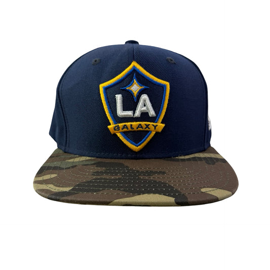 LA Galaxy Soccer Camo Military Adidas Hat