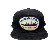 Load image into Gallery viewer, Vintage 80s 90s SE Lion of California Military Corduroy Hat
