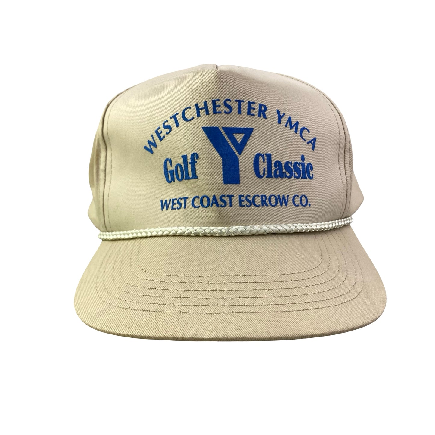 Vintage 90s YMCA Westchester Golf Classic Golfing Hat
