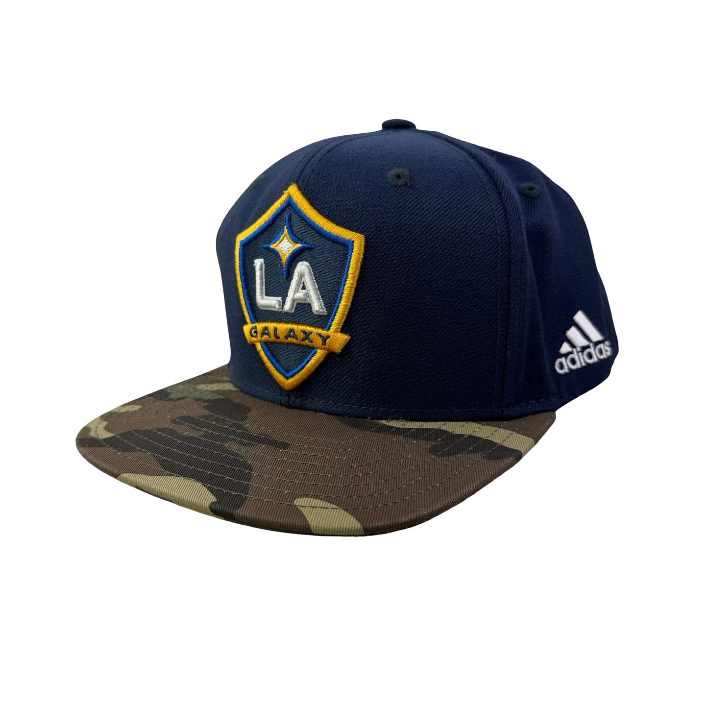 LA Galaxy Soccer Camo Military Adidas Hat