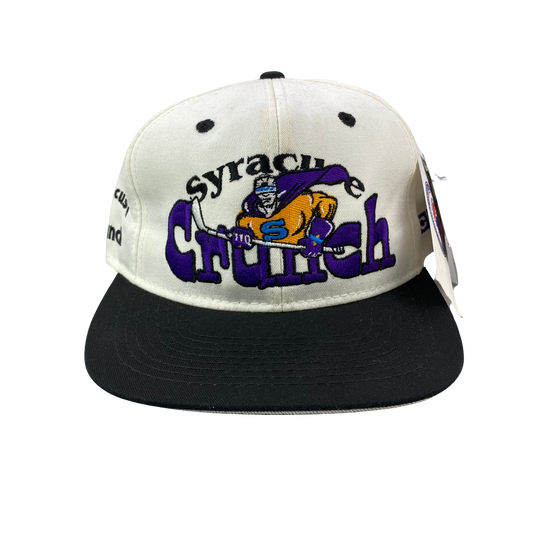 Vintage 90s Syracuse Crunch CCM Hockey Hat