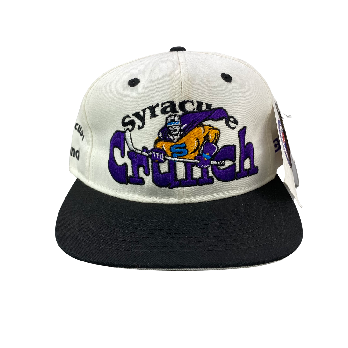 Vintage 90s Syracuse Crunch CCM Hockey Hat