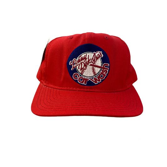 Vintage 90s Philadelphia Phillies x Lenny Dykstra Car Wash Starter Hat