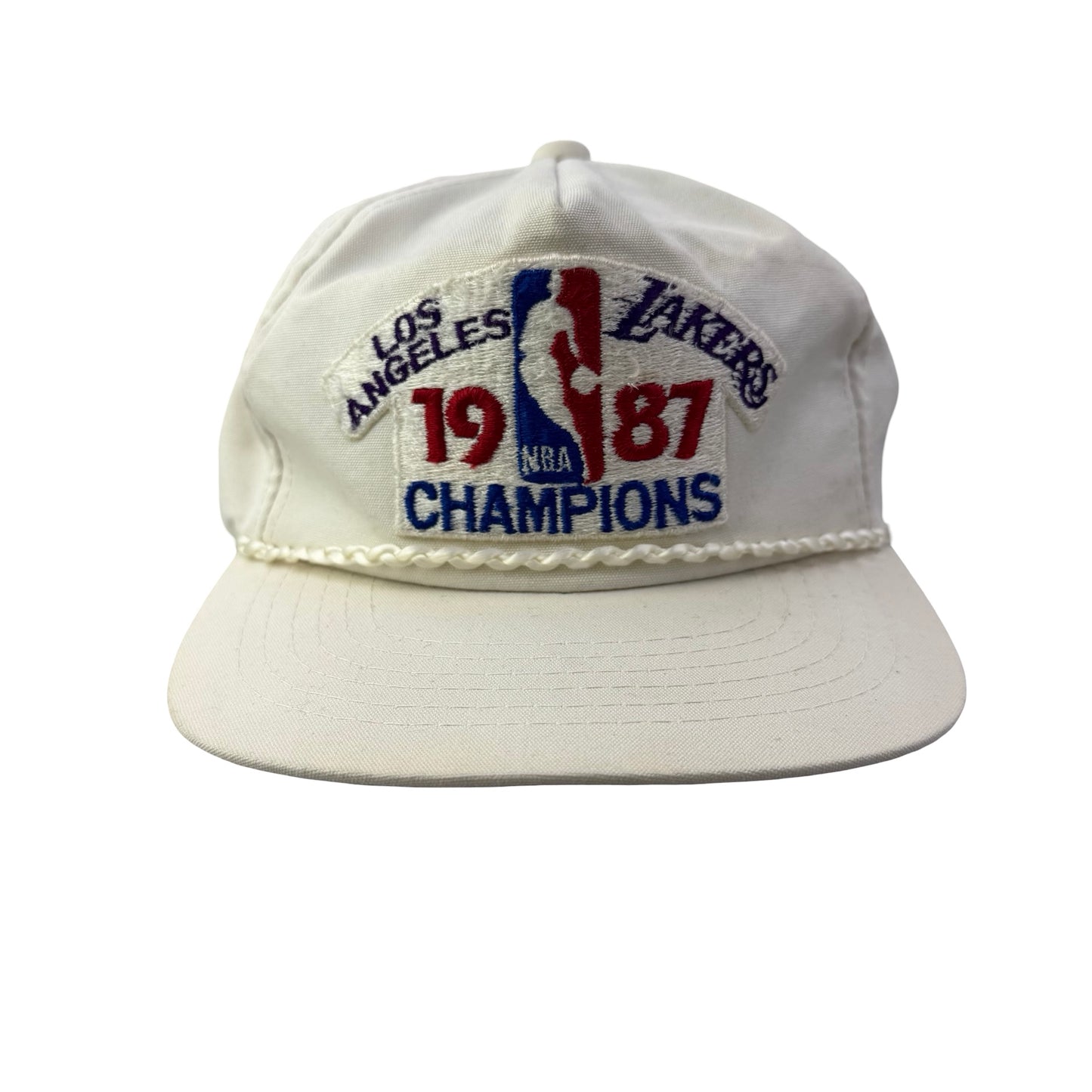 Vintage 80s 1987 LA Los Angeles Lakers Champions Hat