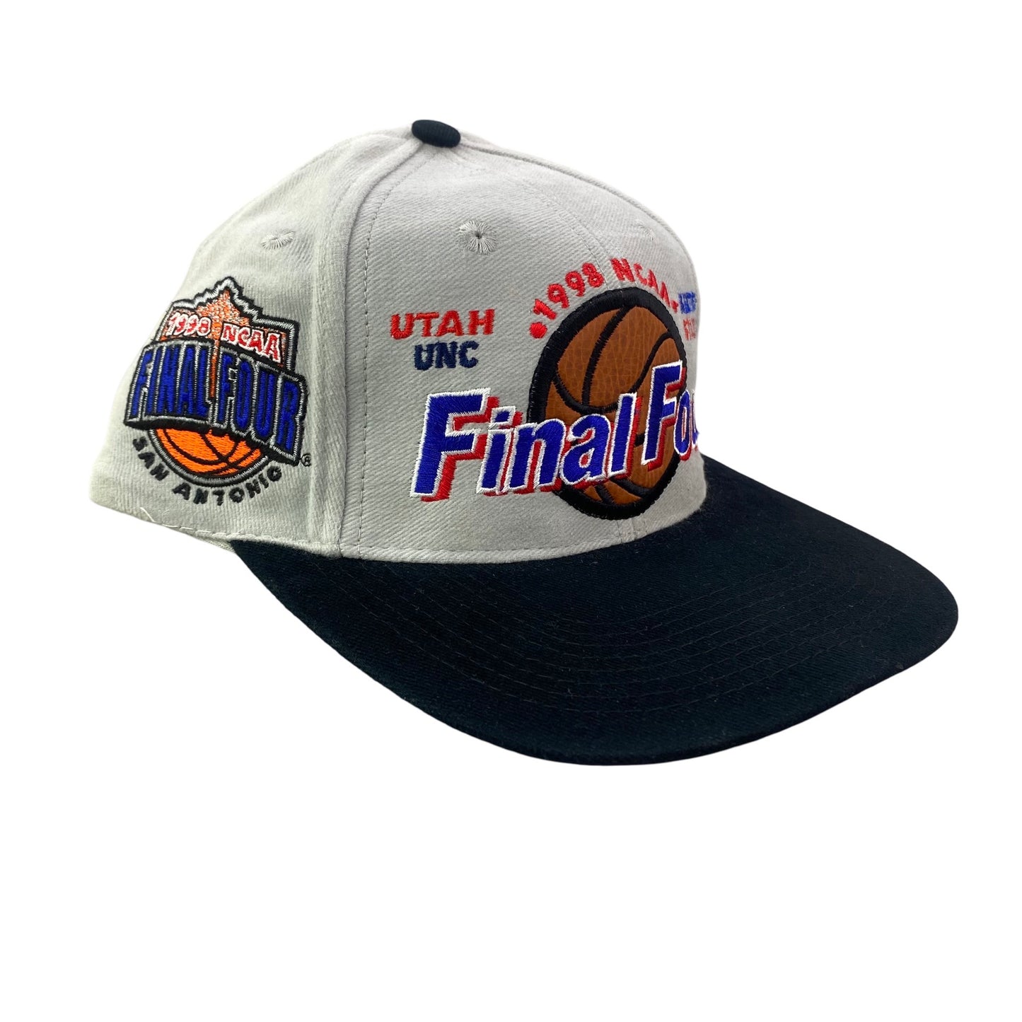 Vintage 1998 Final Four College Basketball - Utah, Kentucky, Stanford, North Carolina Hat