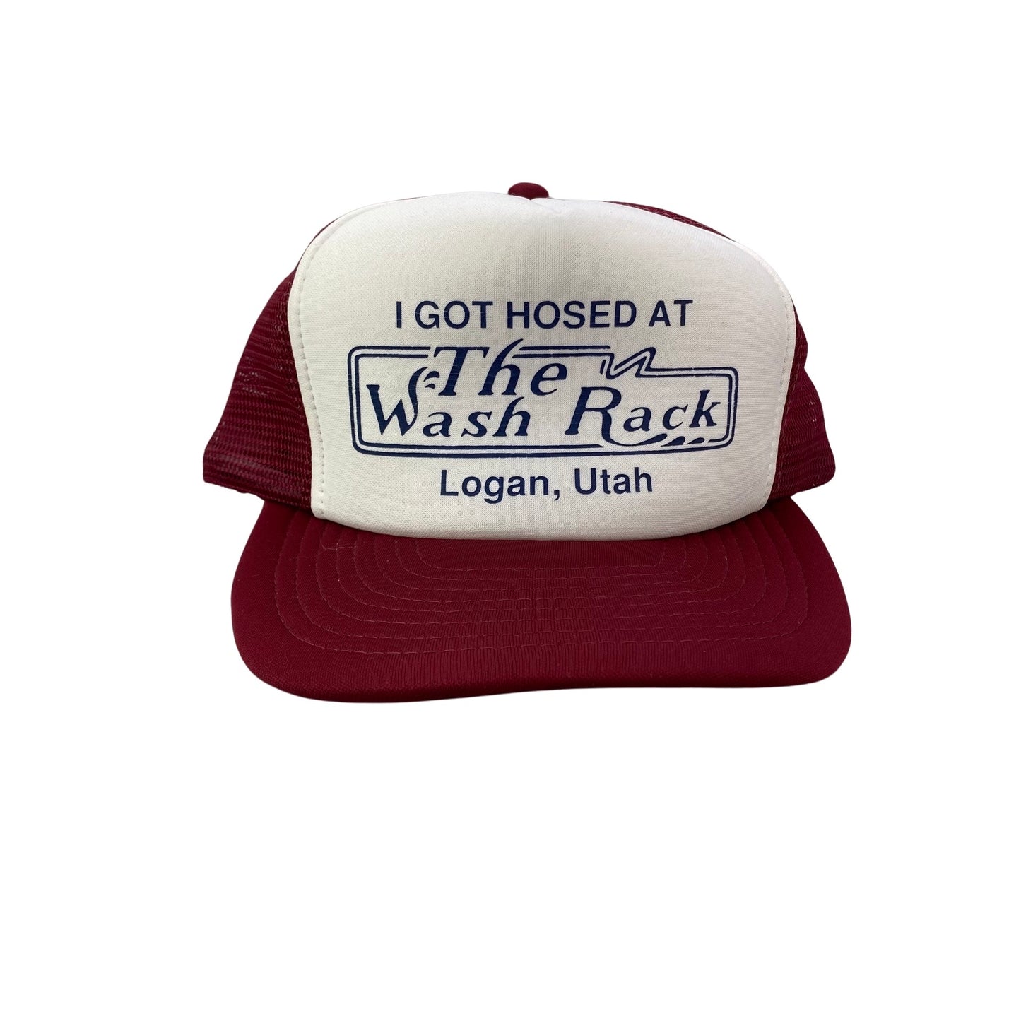 Vintage 90s The Wash Rack Logan, Utah Trucker Hat