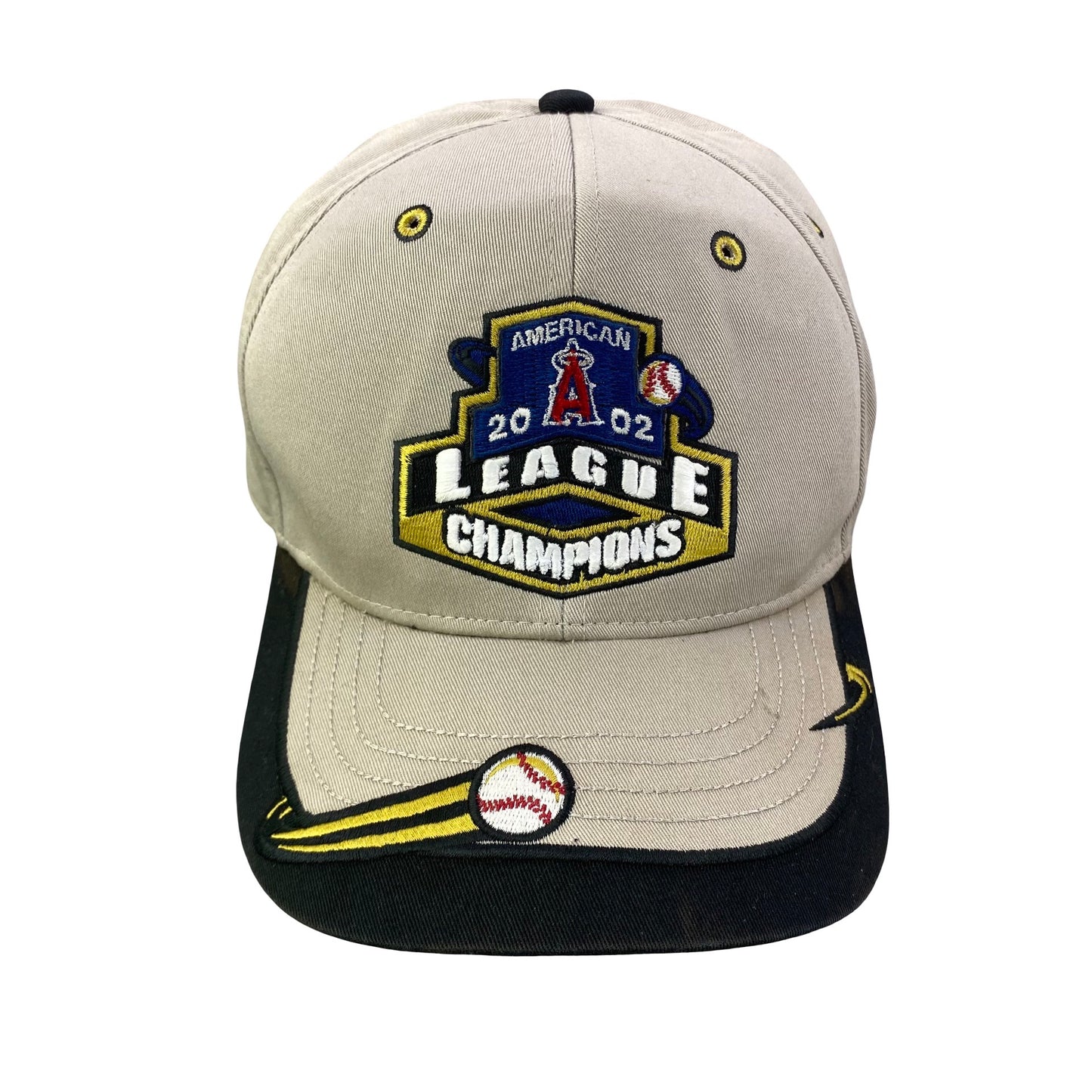 Vintage 2002 Anaheim Angels American League Champions Hat