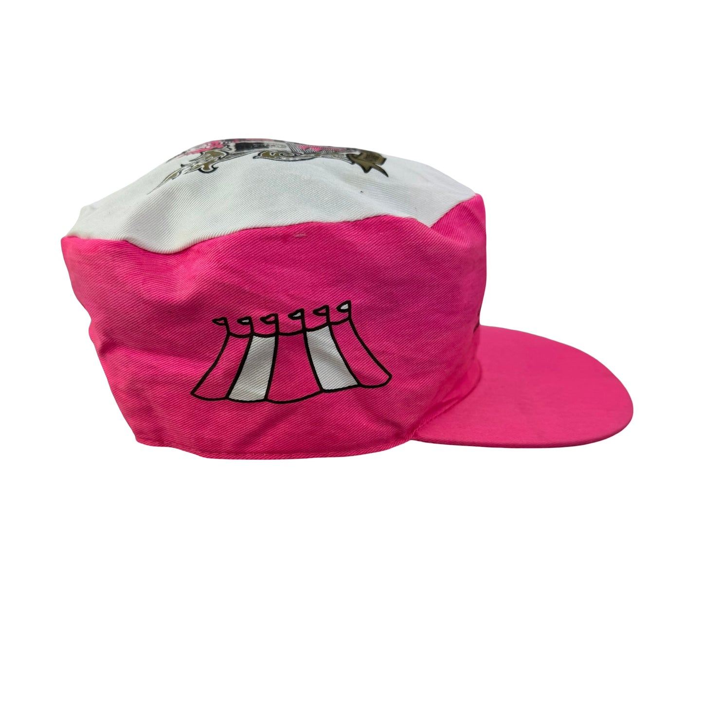 Vintage Circus Circus painters cap hat - B