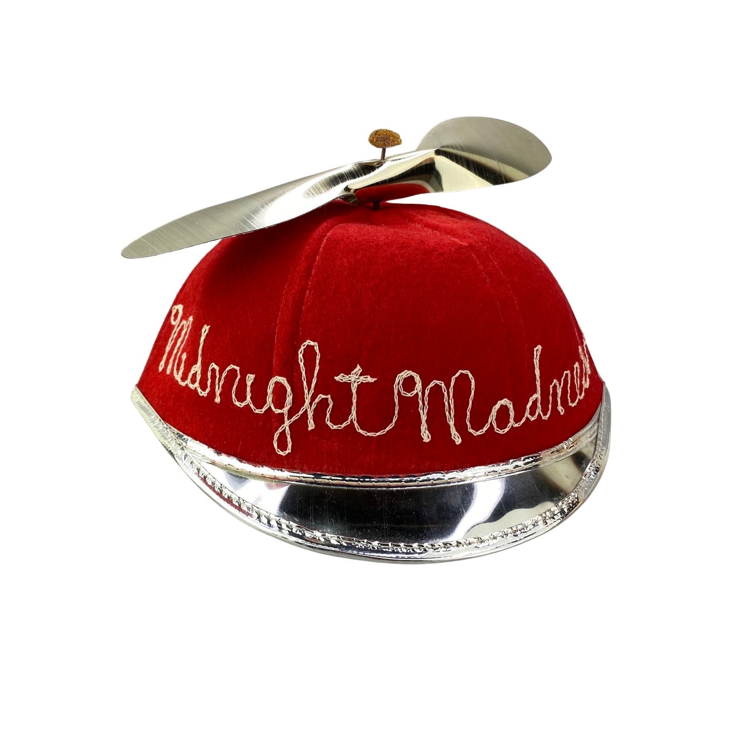 Vintage 80s Midnight Madness Movie Propeller Youth Hat - B