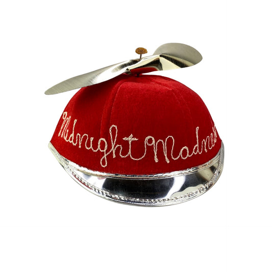 Vintage 80s Midnight Madness Movie Propeller Youth Hat - B