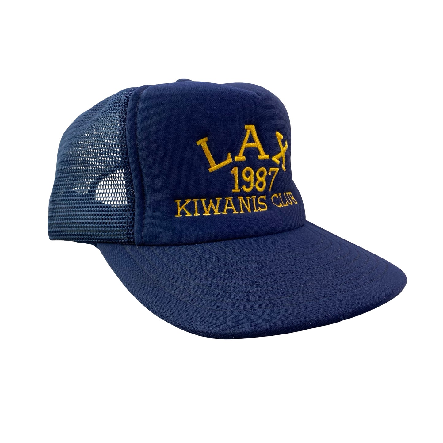 Vintage 80s 1987 LAX Kiwanis Club Golf Golfing Hat