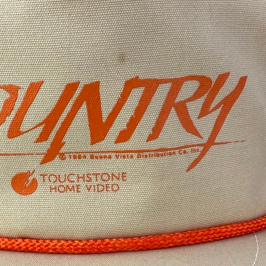 Vintage 80s Country (1985) x Touchstone Home Video x Buena Vista Movie Promo Hat - C