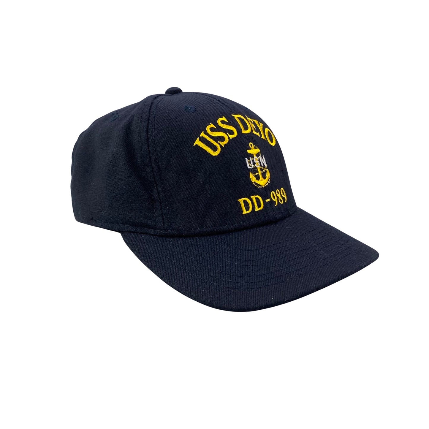 Vintage USS Deyo DE-989 Naval Ship - Military Navy Hat