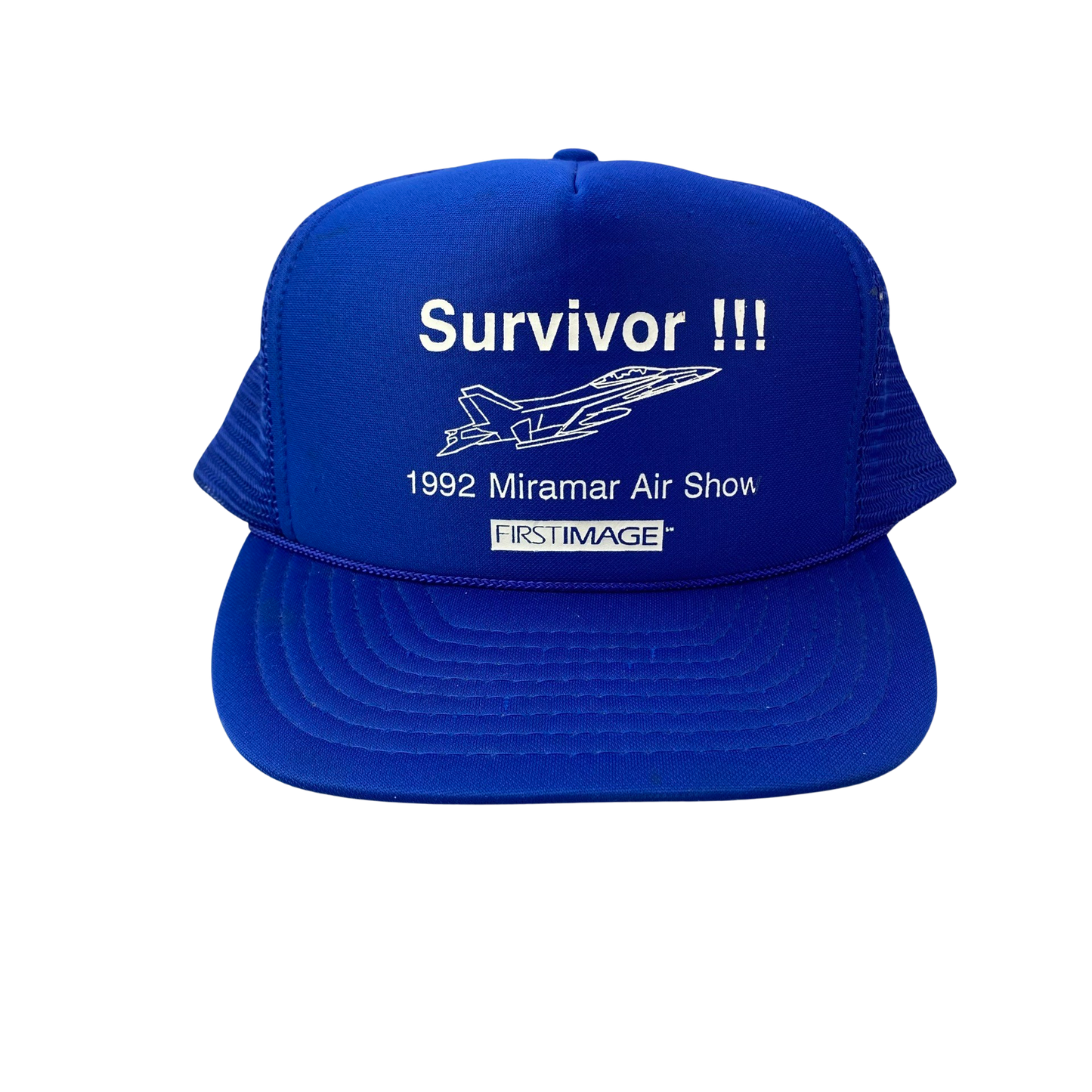 Vintage 90s Miramar Air Show Survivor Hat