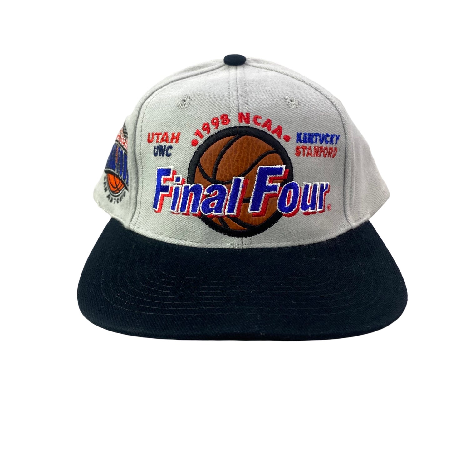 Vintage 1998 Final Four College Basketball - Utah, Kentucky, Stanford, North Carolina Hat