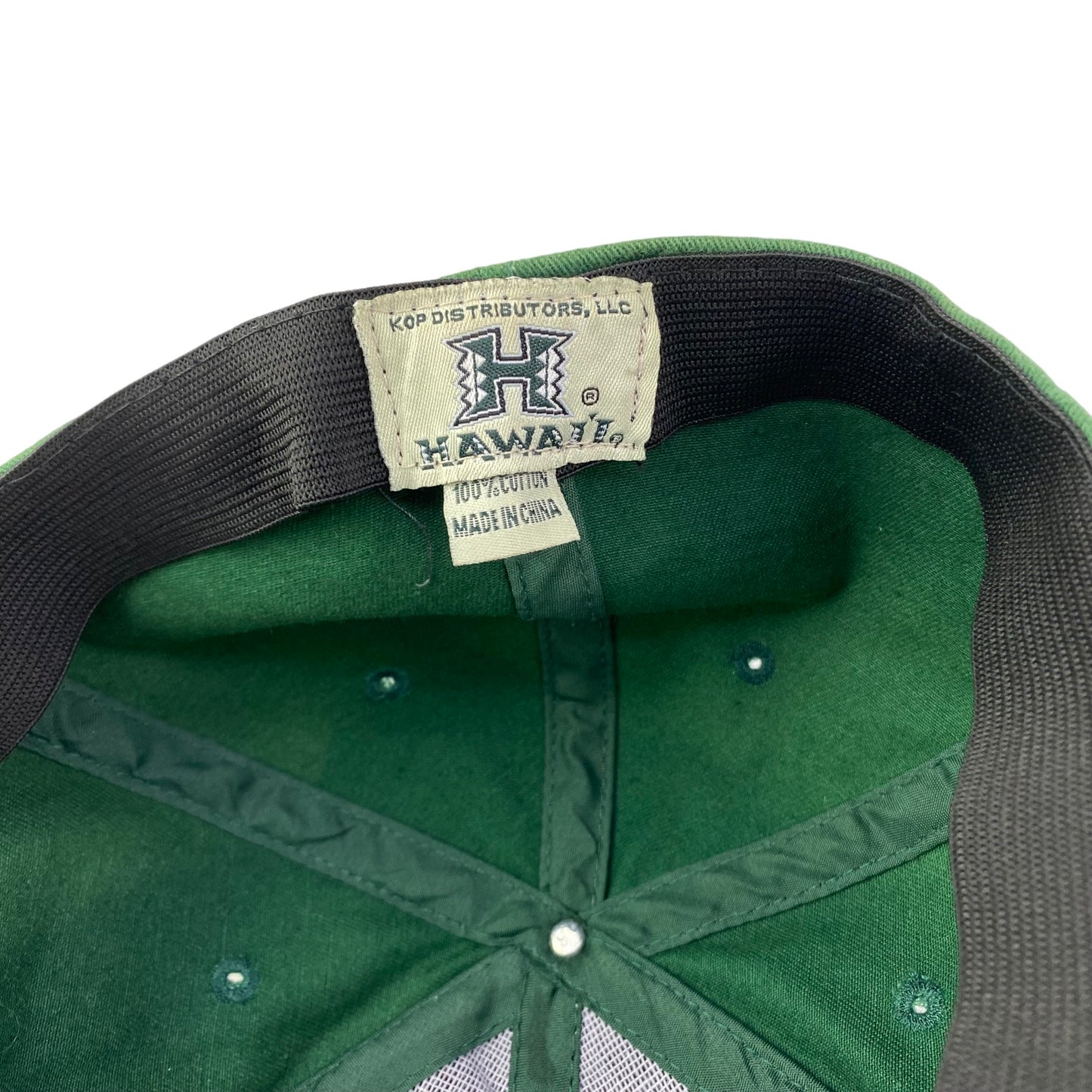 Vintage Hawaii Rainbows College Fitted Stretch Hat