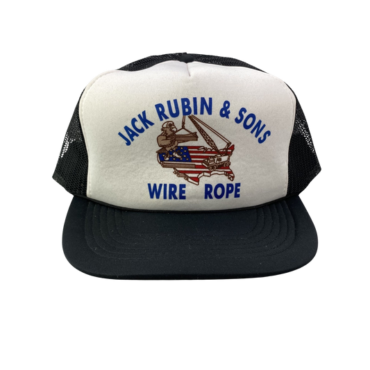 Vintage Trucker Hat - Jack Rubin and Sons Wire and Rope