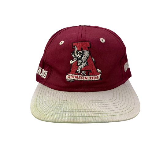 Vintage 90s Alabama Crimson Tide College Hat