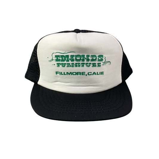 Vintage Trucker Hat - Edmonds Furniture / Fillmore, California