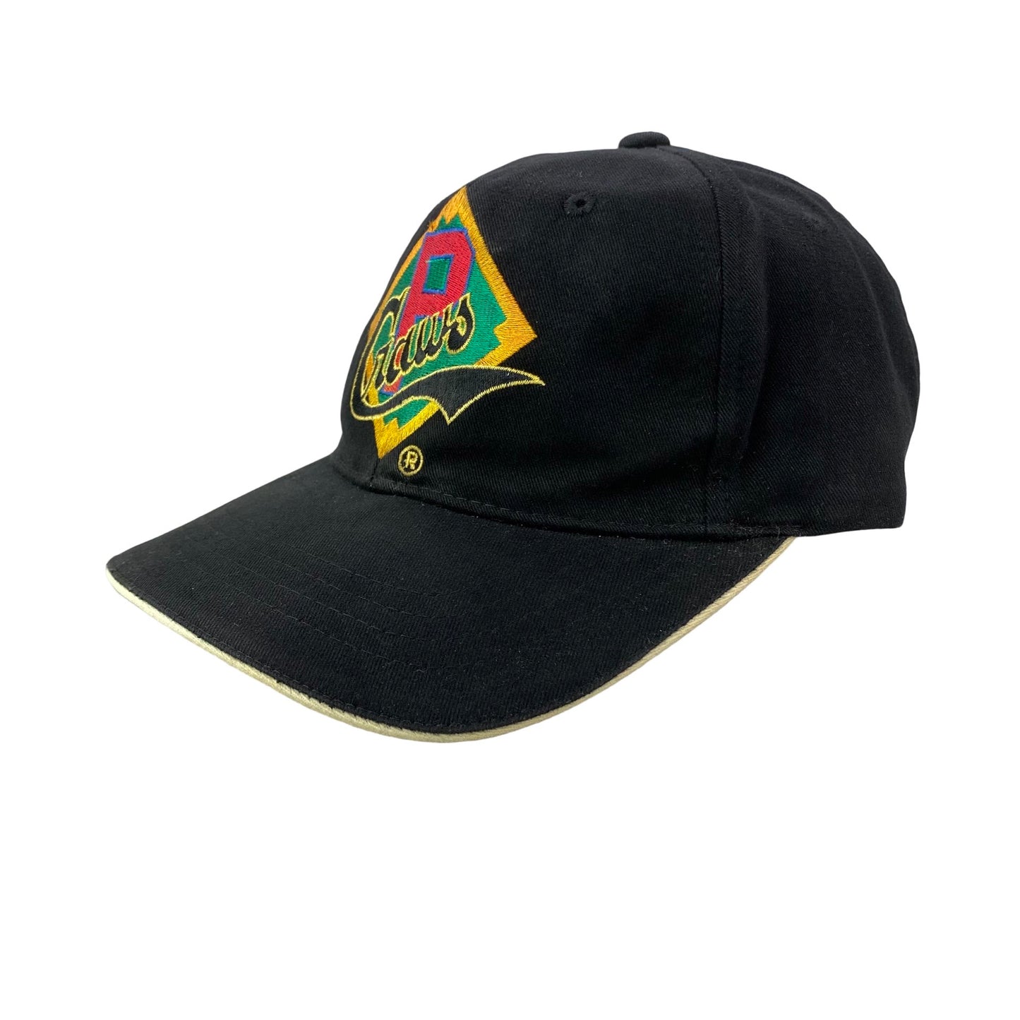 Vintage 90s Pittsburgh Crawfords Craws Negro League Baseball Hat