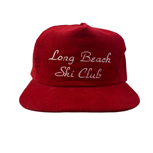 Vintage Long Beach Ski Club Corduroy Hat