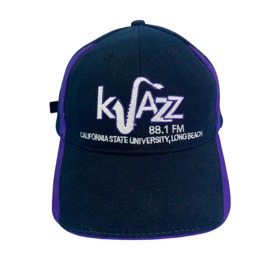 Vintage K-Jazz 88.1 FM Radio x Cal State Long Beach Hat