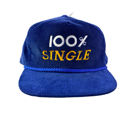 Vintage 100% Single Funny Corduroy Hat