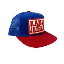 Load image into Gallery viewer, Kansas Jayhawks College Trucker Hat
