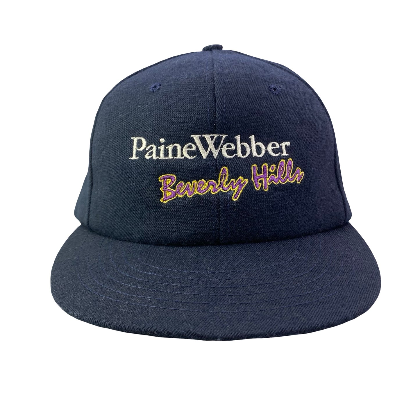 Vintage Paine Webber Beverly Hills Hat - B
