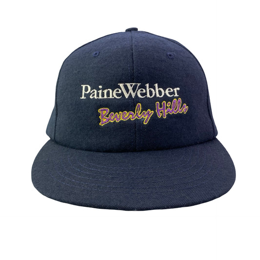 Vintage Paine Webber Beverly Hills Hat - B