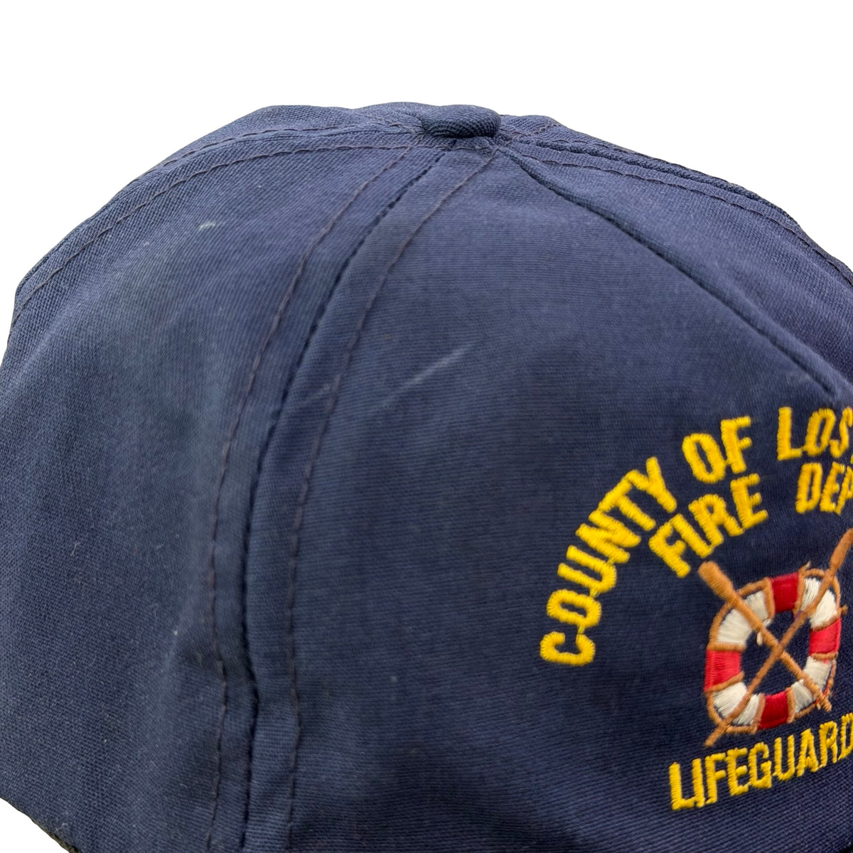 Vintage 90s LA Fire Department LAFD Lifeguard Hat