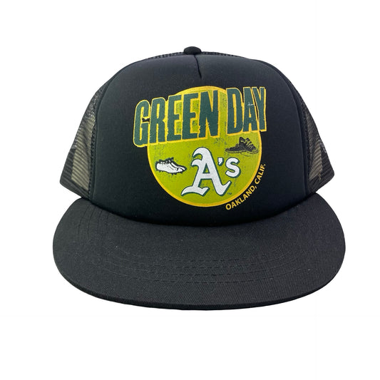 2013 Green Day x Oakland A’s Promo Trucker Hat