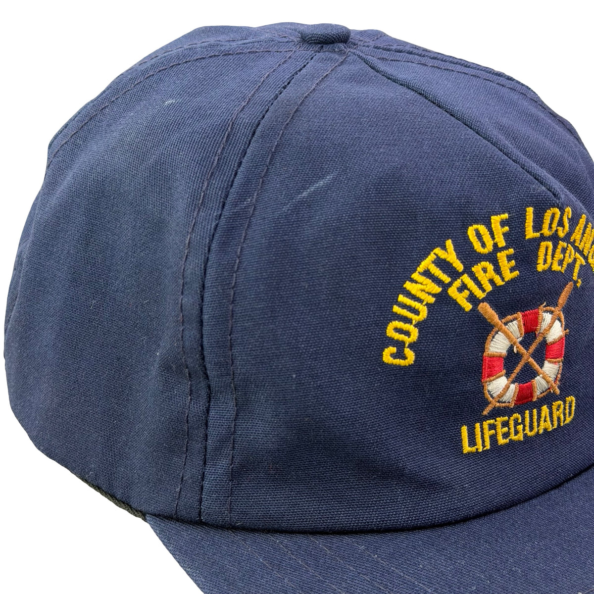Vintage 90s LA Fire Department LAFD Lifeguard Hat