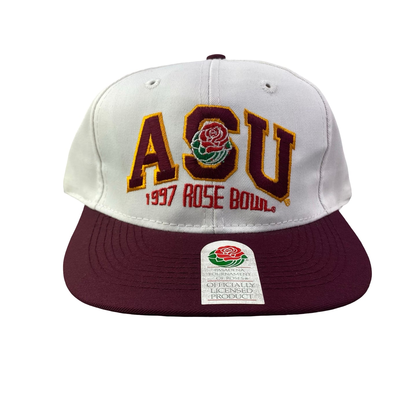 Vintage 90s 1997 Arizona St Sun Devils (ASU) Rose Bowl College Football Hat