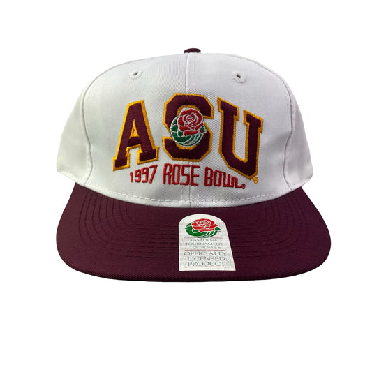 Vintage 90s 1997 Arizona St Sun Devils (ASU) Rose Bowl College Football Hat