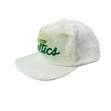 Load image into Gallery viewer, Vintage 90s Boston Celtics Corduroy Sports Specialties Hat
