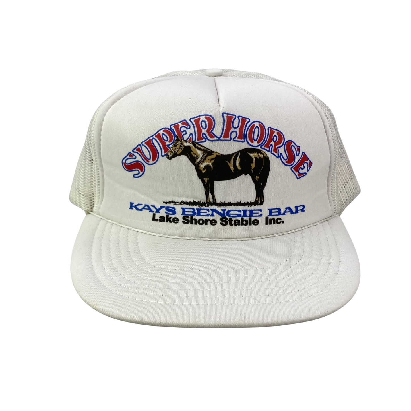 Vintage Trucker Hat - Super Horse / Kay’s Bengie Bar / Lake Shore Stable Inc