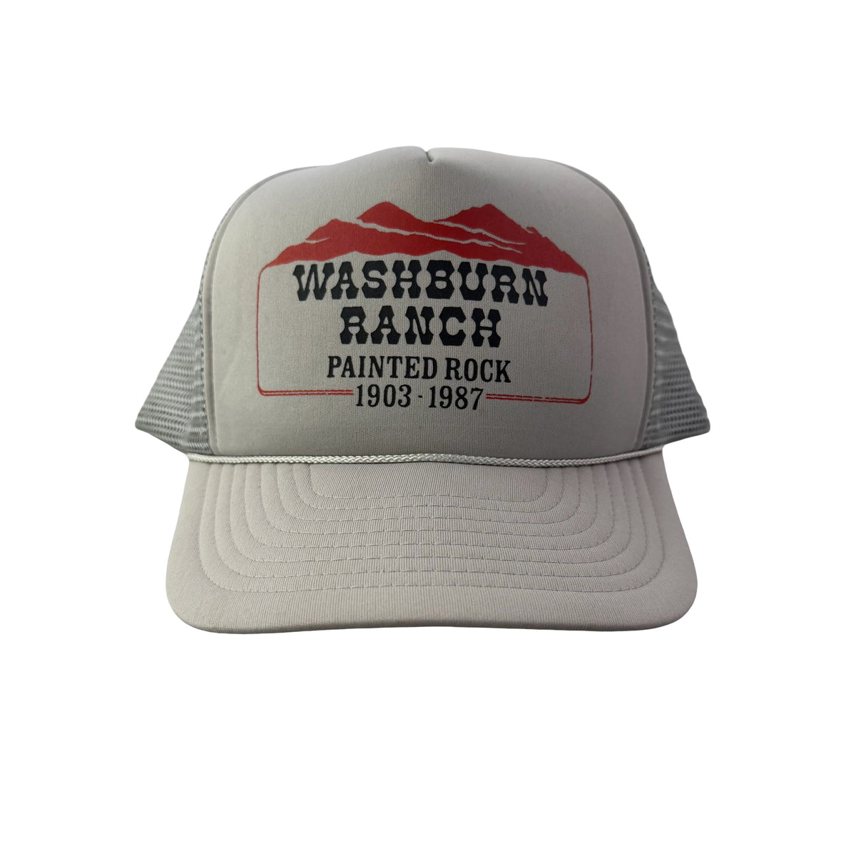 Vintage 90s Washburn Ranch Trucker Hat
