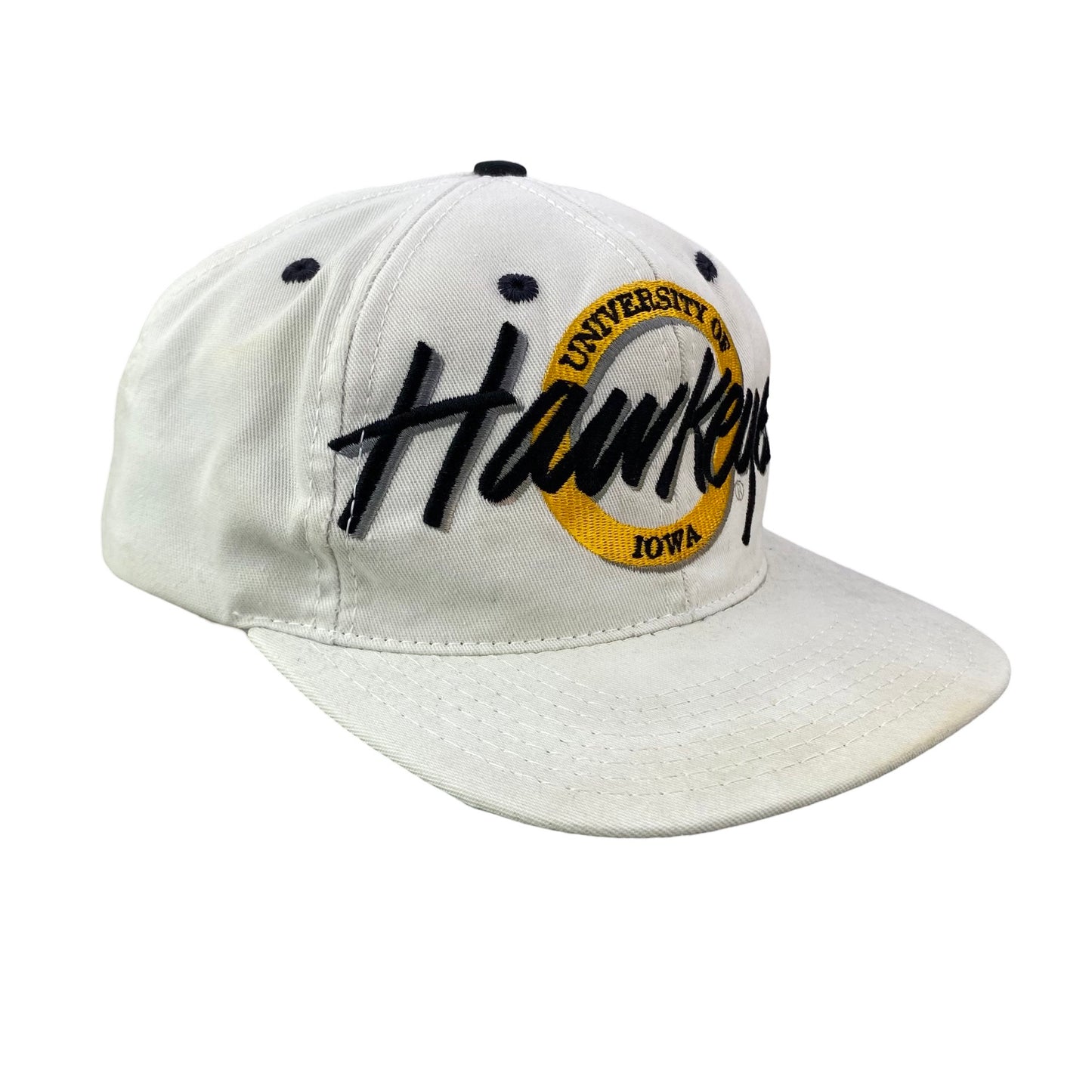 Vintage 90s Iowa Hawkeyes College Hat