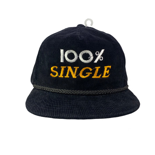 Vintage 100% Single Corduroy Funny Hat