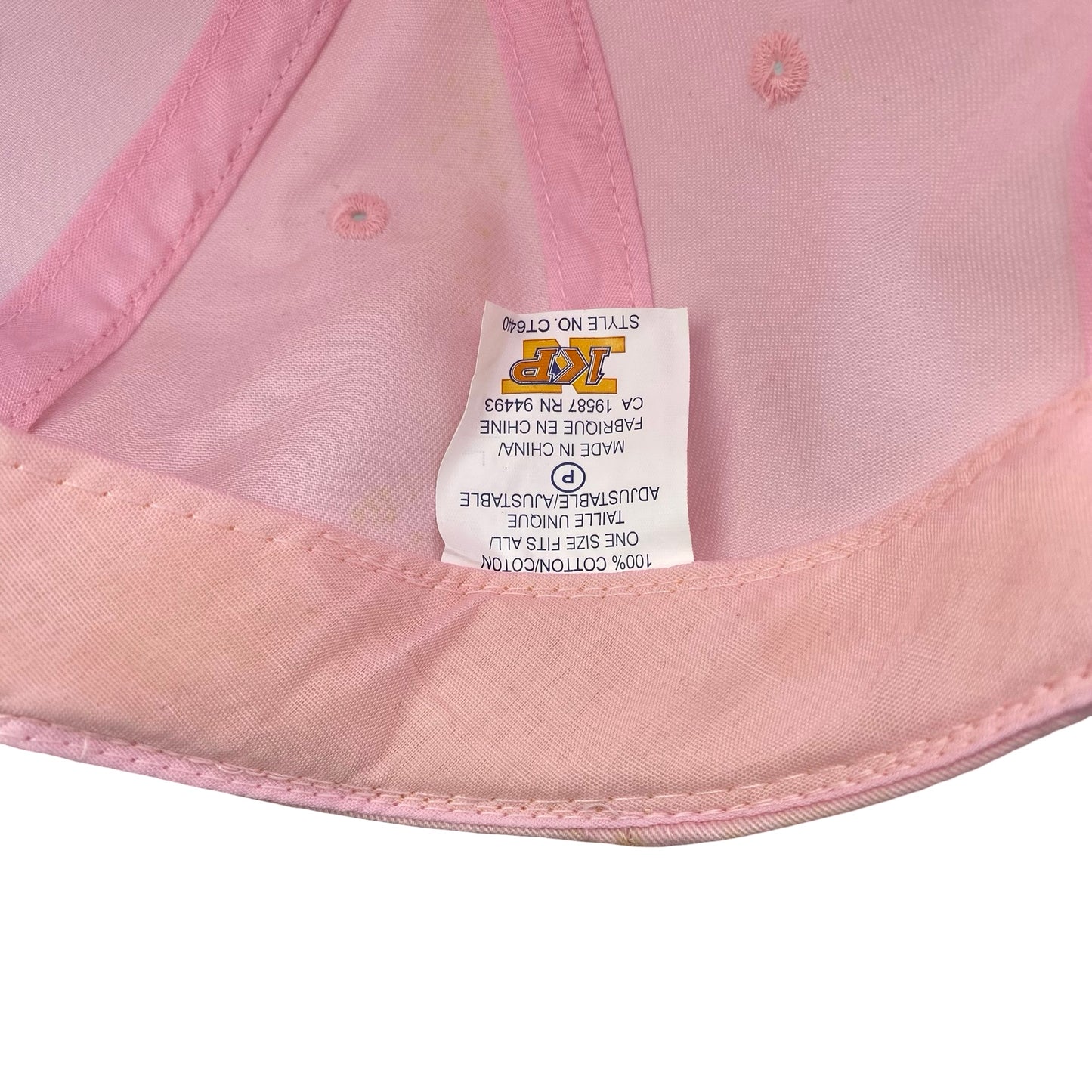 Vintage 2000s 2004 Laws of Attraction - Hugh Grant Movie Promo Dad Hat (Pink)