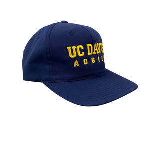 Vintage 90s UC Davis Aggies College Spellout Hat