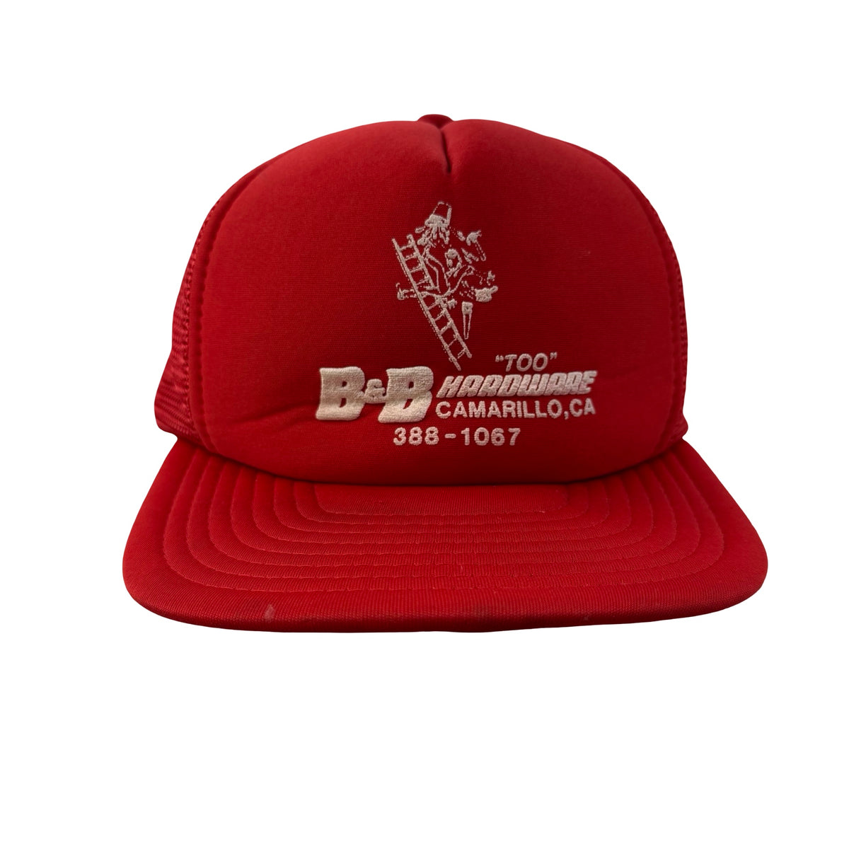 Vintage 90s B&B Hardware Camarillo California Trucker Hat
