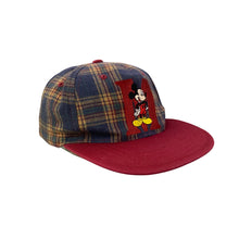 Load image into Gallery viewer, Vintage Disney Mickey Mouse Toddler Kids Plaid Hat
