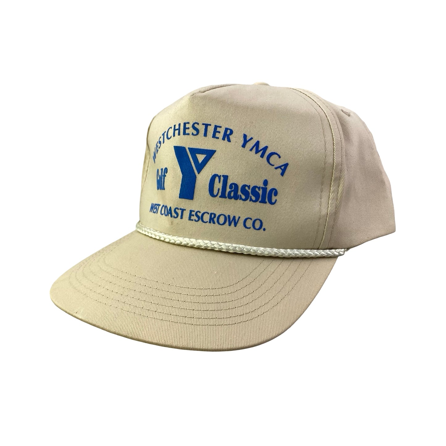 Vintage 90s YMCA Westchester Golf Classic Golfing Hat